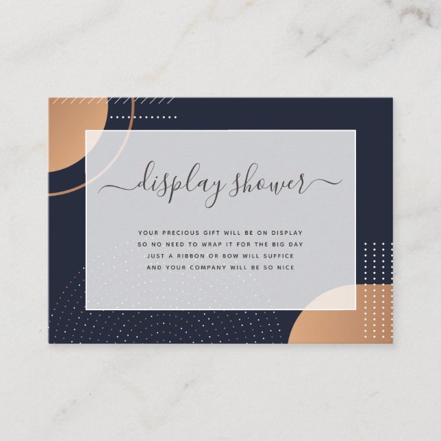 Carte de boîtier de Fête des mariées géométrique m (Devant)