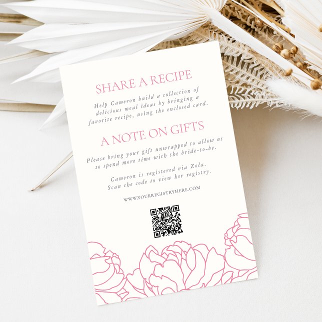 Carte de boîtier de Fête des mariées Peony Garden (Créateur téléchargé)