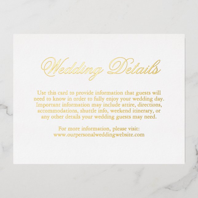 Carte de boîtier de mariage classique élégant (Recto)