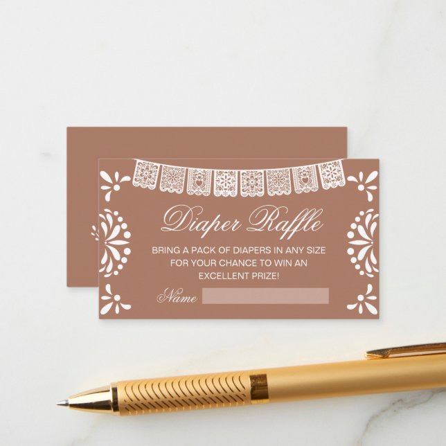 Carte de boîtier de rabat baby shower (Devant/Arrière en situation)