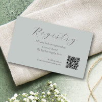 Carte de boîtier du registre des cadeaux du Mariag