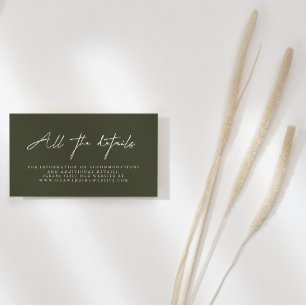 Carte de boîtier du site Web Mariage de calligraph