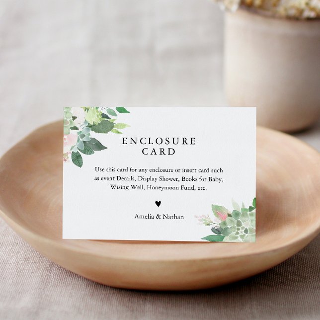 Carte de boîtier floral brillant DEVON (Créateur téléchargé)