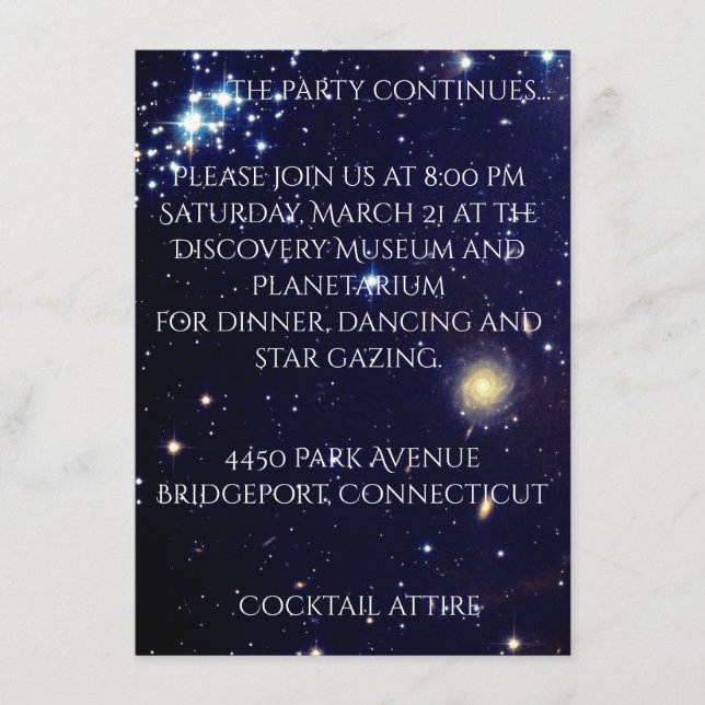 Carte de boîtier Galaxies (Devant)