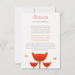 Carte de boîtier Mariage pour les abeilles bourdon