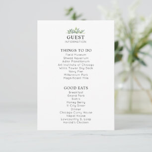 Carte de boîtier Mariage Watercolor Green
