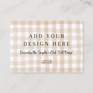 Carte de boîtier neutre de 3,5 po x 2,5 po