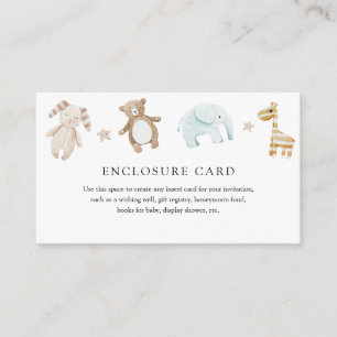 Carte de boîtier Sweet Vintage pour bébé