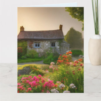 CARTE DE BON ANNIVERSAIRE ART ANGLAIS