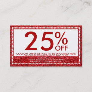 carte de bon de parties scintillantes d'emo