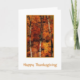 Carte de bon thanksgiving