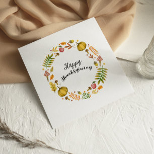 Carte de Bon thanksgiving d'automne jote Fun Fall