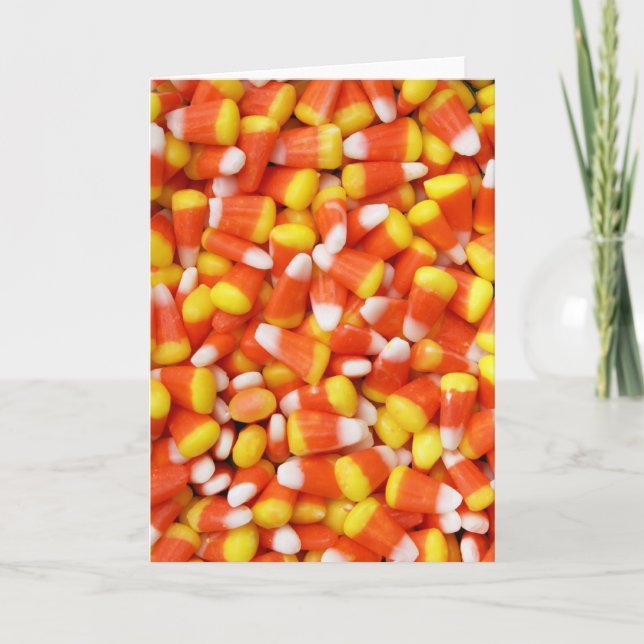 Carte de bonbons au maïs (Devant)