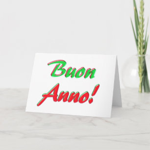 Carte de bonne année