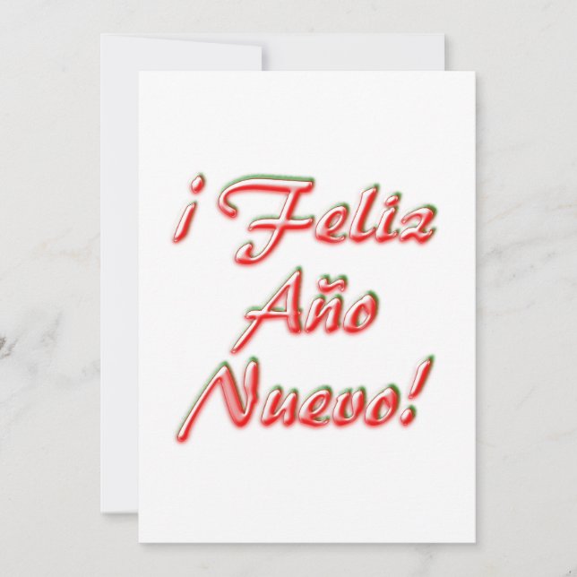 Carte de bonne année (Devant)