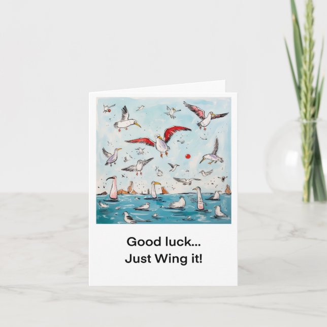 Carte de bonne chance, Faites-le simplement, bonne (Devant)