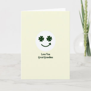 Carte de Bonne-Mamie Clover Smile
