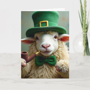 Carte de brebis pour la Saint-Patrick