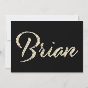 Carte de Brian White Gold