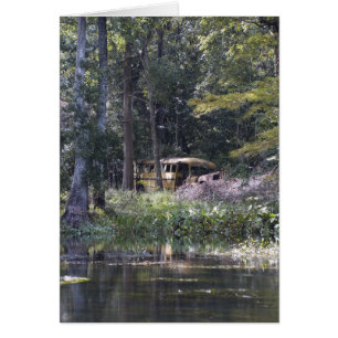 Carte de bus abandonnée