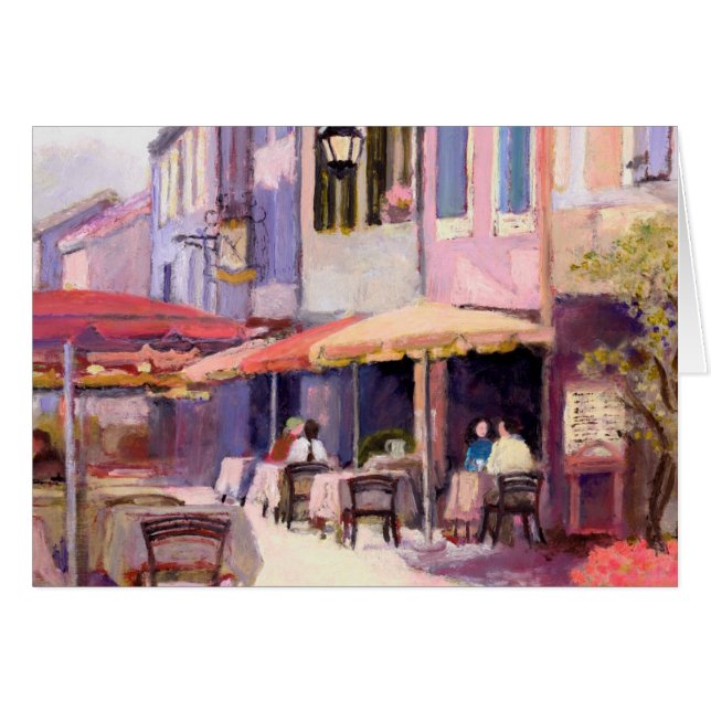 Carte de café de la Provence (Devant horizontal)