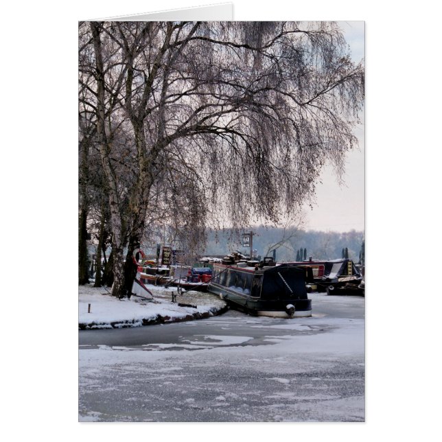 CARTE DE CANAL HIVER (Devant)