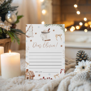 Carte de capsule temporelle Cookies & Cocoa