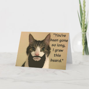Carte de carte de chat manquante