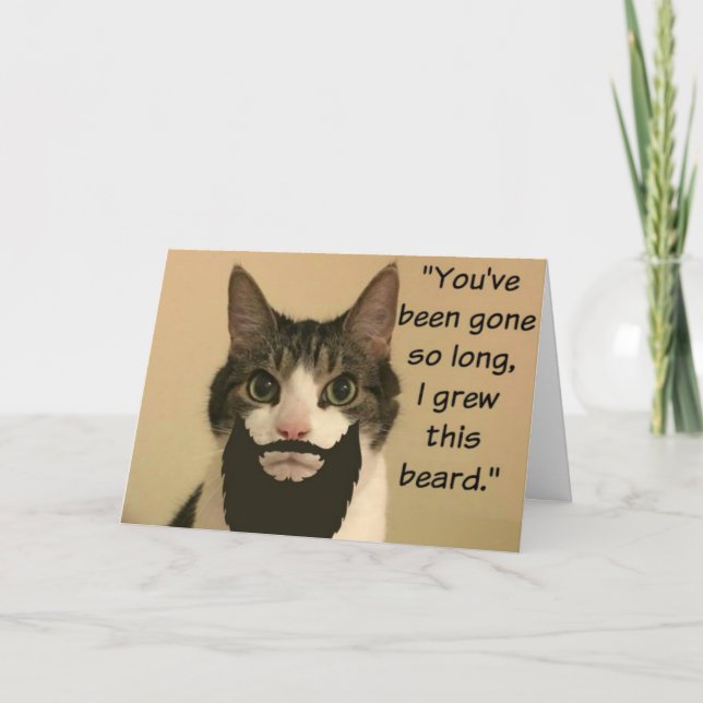 Carte de carte de chat manquante (Devant)