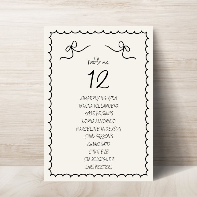 Carte de carte de Mariage français rétro tirée à l (Créateur téléchargé)