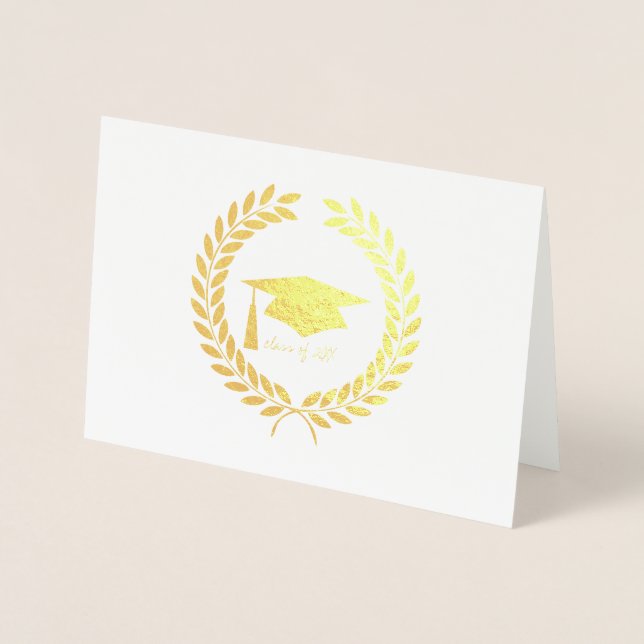 Carte de Casquette et de Feuille de Foil Etched (Devant)