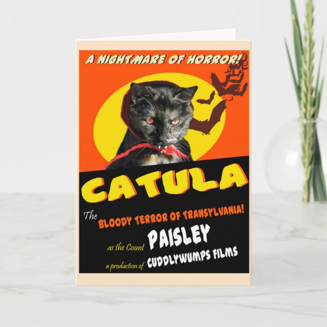 Carte de Catula Halloween (Devant)