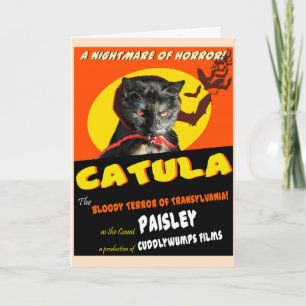 Carte de Catula Halloween