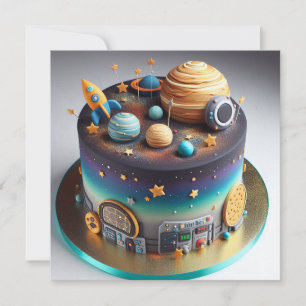 CARTE DE CE GÂTEAU ANNIVERSAIRE DE ENFANT UNIVERS MONDIA