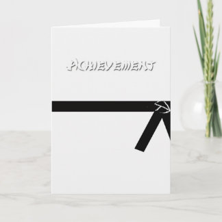 Carte de ceinture noire