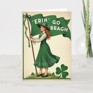 Carte de célébration de la fierté irlandaise