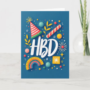 Carte de célébration de l'anniversaire en saphir