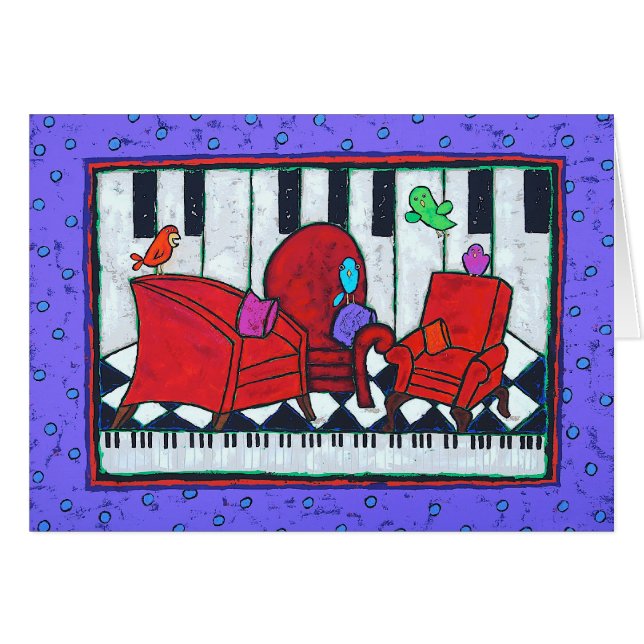 Carte de chaises musicales (Devant horizontal)