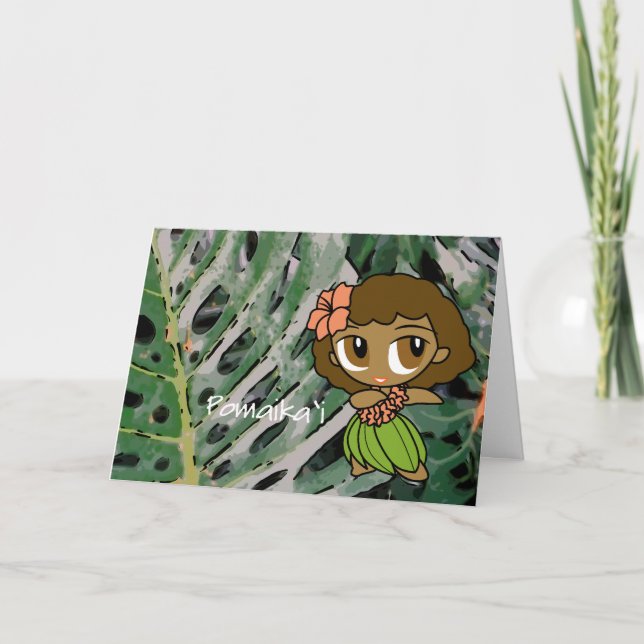 Carte de chance "Aloha Honeys" (Devant)