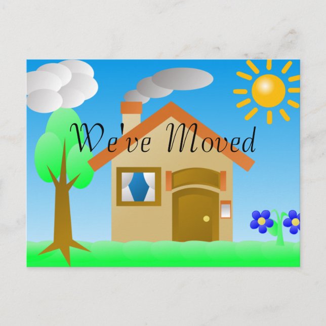 Carte de changement d'adresse (Devant)