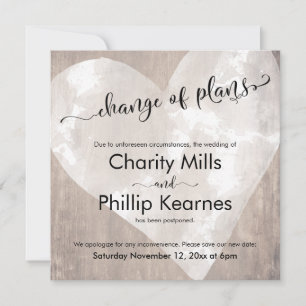 Carte de changement de régime de Mariage différé e