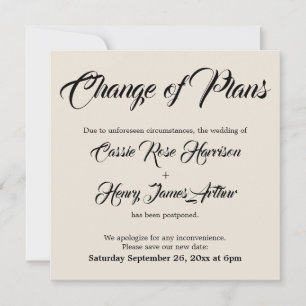 Carte de changement de régime de Mariage reportée 