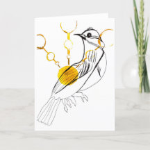 Carte de chant pour oiseaux