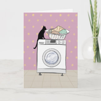 Carte de chat mignon