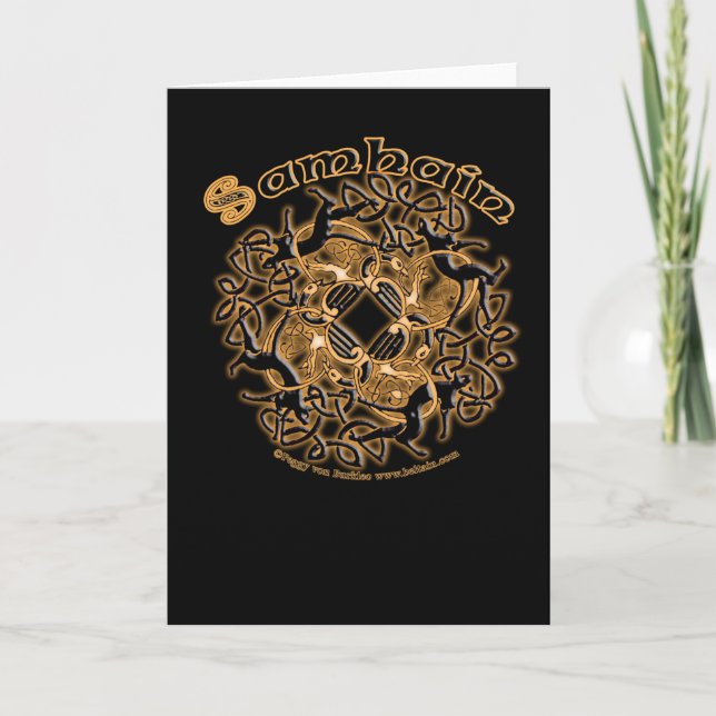 Carte de chats de Samhain-Celtic (Devant)