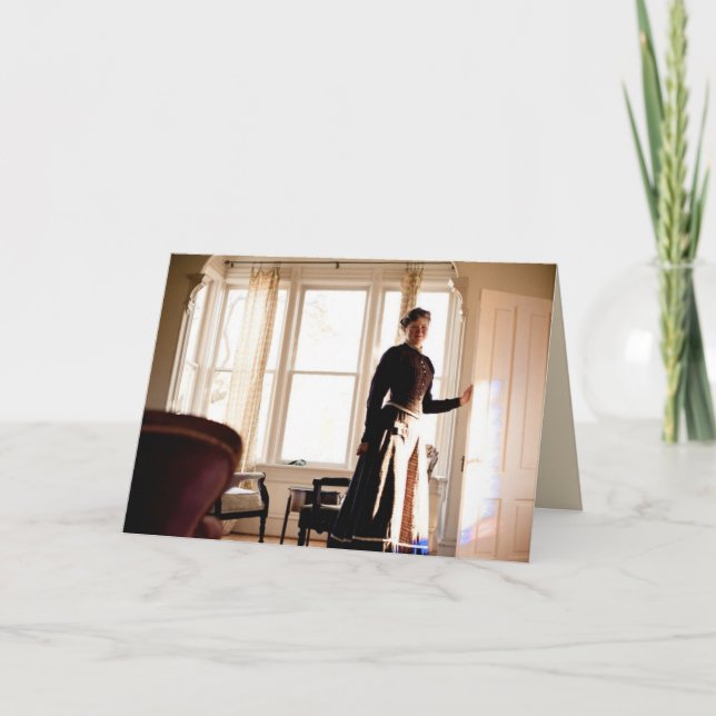 Carte de chauffage domestique—Citation victorienne (Devant)