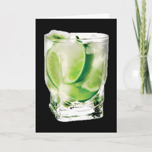 Carte de chaux de vodka