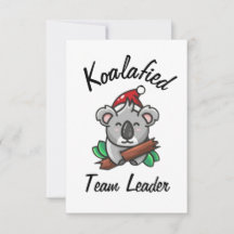 Carte de chef d'équipe Koalafied