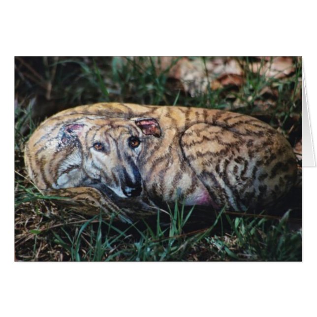 Carte de chien "Andy" (Devant horizontal)