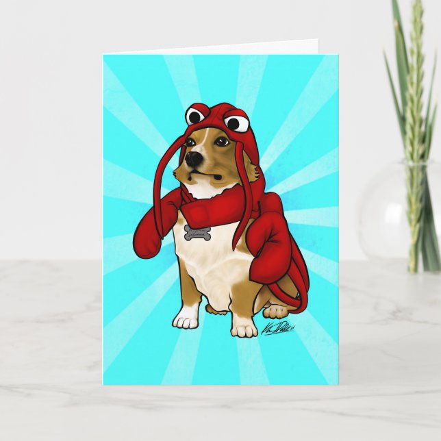 Carte de chien de homard (Devant)